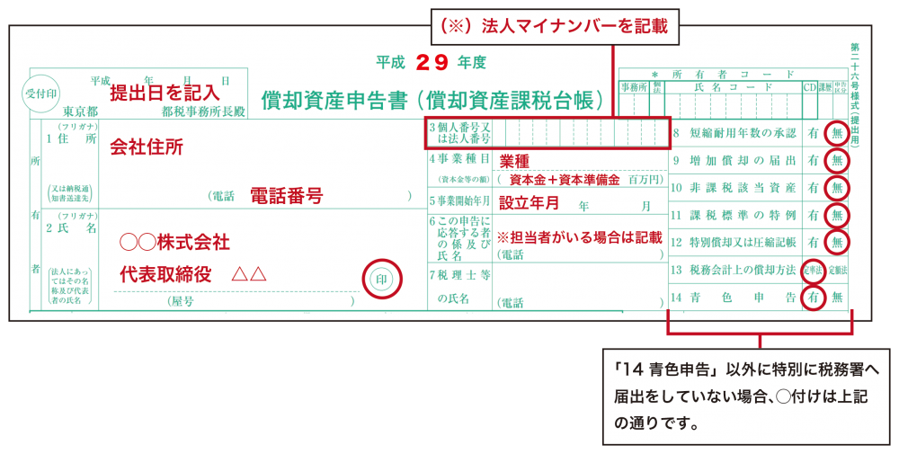 これでスッキリ 償却資産申告書の書き方をわかりやすく解説します Bizer